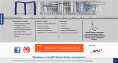 Desktop Screenshot of mbp.trzebinia.pl