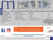Tablet Screenshot of mbp.trzebinia.pl